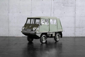 Steyr-Puch Haflinger Vorserie Export-Prototyp (1959) - als Lot 039 an der Humer und Granner Classic Expo Salzburg Versteigerung 2024
