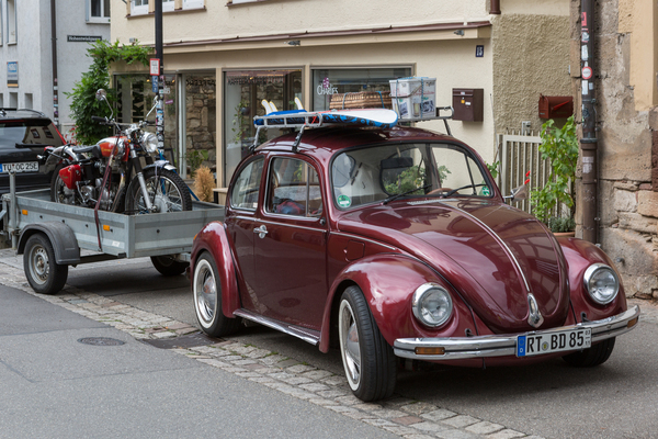 Stilgerechte Anlieferung – Tübingen Classic Oldtimerfestival 2025