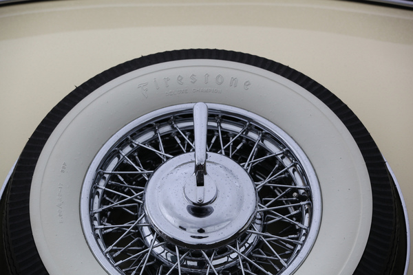 Stilvolles Reserverad am Mercedes-Benz-Klassiker - OSMT Zug im September 2017