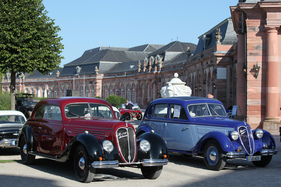 Stoewer Arkona Coupé (1940) - zusammen mit dem Stoewer Sedina von 1940 - Classic-Gala Schwetzingen 2018