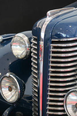 Bild: Stolz geschwellte Brust bei diesem Amerikaner - Motorworld Classics Berlin 2016