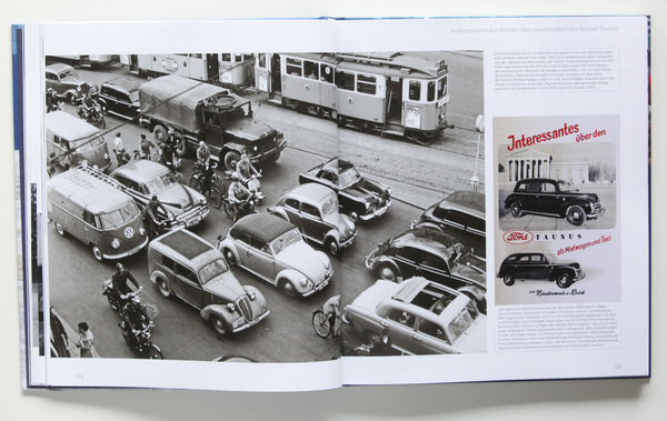 Strassenszene aus den frühen Fünfzigern | "Ford Taunus Story"