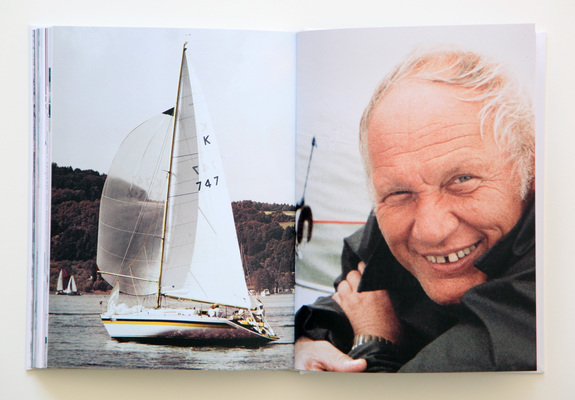 Strenger als begeisterter Wassersportler - Buch "Erich Strenger - ein grafischer Bericht"