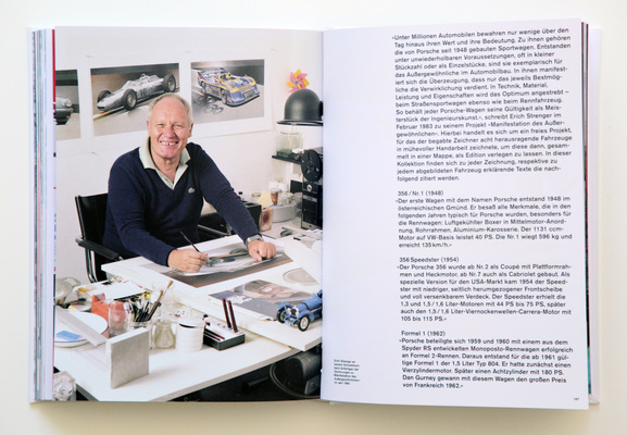 Bild Strenger am Arbeitstisch - Buch "Erich Strenger - ein grafischer Bericht"