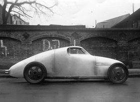 Stromliniensudie (1935) - Seitenansicht der Stromlinienstudie von Koenig-Fachsenfeld