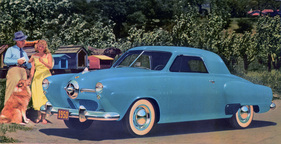 Studebaker Champion De Luxe 3-Passenger Coupe (1950) - Abbildung aus dem Verkaufsprospekt