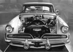 Studebaker Commander Regal Starlight Coupe (1953) - perfekte Symbose von Technik und Design - am Automobilsalon in Genf 1953