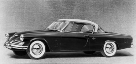 Studebaker Commander Starliner Hardtop Convertible (1953) - mit der niedrigsten Höhe aller amerikanischen Autos der Zeit - Verkaufsargument anno 1953, auch eine mechanische Lenkhilfe war erhältlich
