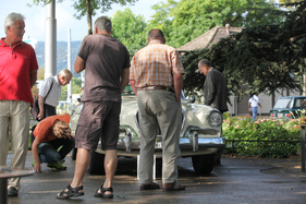 Studebaker Golden Hawk (1957) - immer bestaunt - am ZCCA 2016