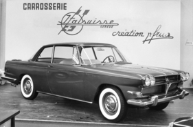 Studebaker Italia Coupé (1960) – Spezialkarosserie von Pietro Frua auf Basis des Studebaker Lark, gebaut von Italsuisse, gezeigt auf dem Genfer Automobilsalon von 1961