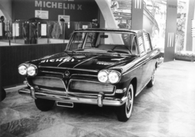 Studebaker Italia Sedan VIII (1961) – viertürige Kreation von Pietro Frua auf Basis des Studebaker Lark, gebaut von Italsuisse