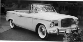 Studebaker Lark Convertible (1960) - mit 90-PS-Sechszylinder oder 180-PS-V8 zu haben - Genfer Autosalon 1960
