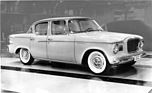 Studebaker Lark - radikal kleiner, dafür erfolgreicher - mit Sechs- und Achtzylindermotoren - Genfer Autosmobilsalon 1959