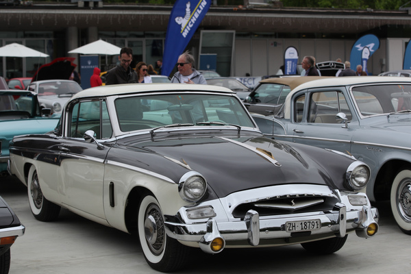 Studebaker President Speedster (1955) - noch ohne Flossen (Dolder Classics Mai 2018)