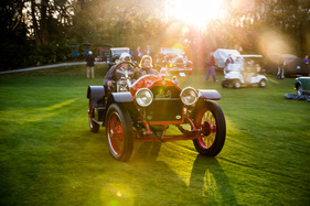 Stutz Bearcat (1914) - unterwegs am Abend - Amelia Island Concours d'Elégance 2017
