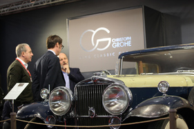 Bild Stutz DV 32 (1932) - auf dem Stand von Christoph Grohe - Rétromobile Paris 2020
