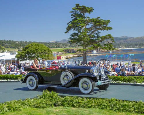 Stutz DV-32 LeBaron Speedster (1931) - 3. Rang in der Klasse C-1 beim Pebble Beach Concours d'Elegance 2024