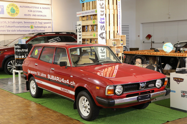 Subaru 1600 4WD (1978) - Allradklassiker aus Japan - Auto Zürich 2022