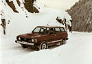 Subaru 1600 4WD (1979) - Russis Subaru im Schnee