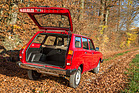 Subaru 1600 4WD (1979) - gute Zugänglichkeit des Kofferraums