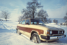 Bild: Subaru 1600 4WD (1979) - im Schnee