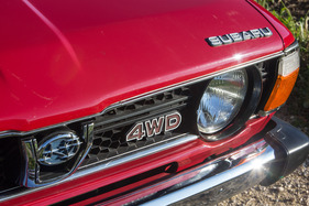 Subaru 1600 4WD (1979) - komplett beschriftet