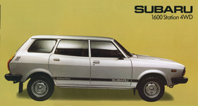 Subaru 1600 4WD Station Wagon (1979) - aus dem Verkaufsprospekt (1979)