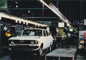 Subaru 1600 WD (1978) - Produktion im Werk