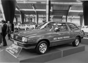 Subaru 1800 SRX Swingback (1980) - Coupé mit Heckklappe und variablem Kofferraum - Genfer Autosalon 1980