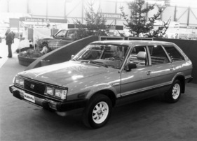 Subaru 1800 Super Station (1982) - am Genfer Automobilsalon von 1982 - in der Schweiz wegen seines Allradantriebs beliebt