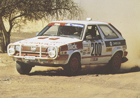 Subaru 1800 WD (1982) - Bernhard Russi am Rallye Paris-Dakar (1982)