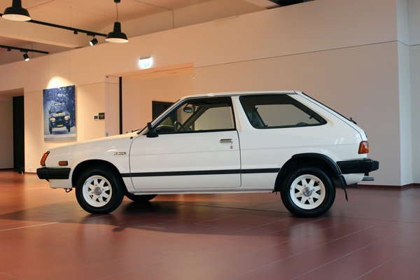 Subaru 1800 in seltener Hatchback-Ausführung - Sonderschau "40 Jahre Subaru in der Schweiz"