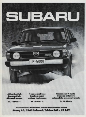 Subaru (1979) - Werbung aus dem Jahre 1979 -