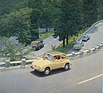Subaru 360 (1959) - Sieht doch ein bisschen aus wie in der Schweiz auf dem San Gottardo ...