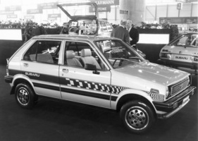 Subaru 700 (1983) - allradgetriebener Kleinwagen mit guten Marktchancen - am Genfer Automobilsalon von 1983