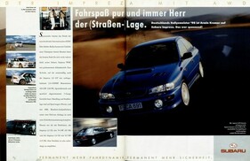 Subaru Impreza GT Turbo (1999) - Werbung in Deutschland (1999)