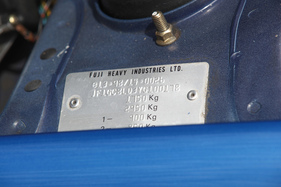 Subaru Impreza GT Turbo (2000) - Gewichtsangaben und Chassisnummer