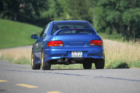 Subaru Impreza GT Turbo (2000) - die späteren GT Turbo Modelle hatten einen grösseren Heckspoiler als die früheren
