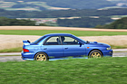 Subaru Impreza GT Turbo (2000) - fährt gut geradeaus, aber Kurven liegen ihm mehr