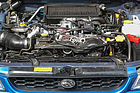 Subaru Impreza GT Turbo (2000) - vom längs eingebauten Boxermotor ist kaum etwas zu erkennen