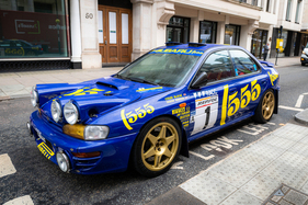 Subaru Impreza Gr. A (1996) – Siegerwagen der Rallye Catalunya 1996 von Colin McRae und Derek Ringer – St. James Motoring Spectacle 2024 (1996)