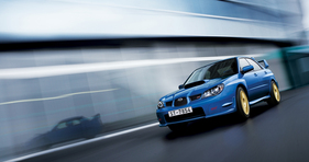 Subaru Impreza WRX STI (2005) - dynamisch in Szene gesetzt (2005)