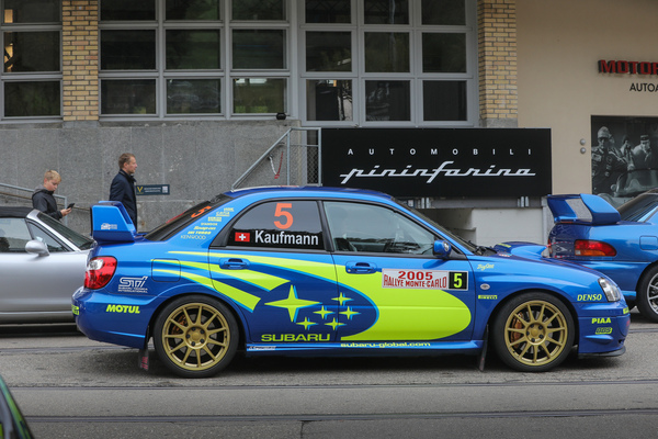 Subaru Impreza WRX STI (2005) - im Stile der Rallye-Autos - Japanese Car Meeting Kemptthal 2025