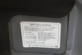 Subaru Impreza WRX STi (2001) - Informationen unter der Kühlerhaube