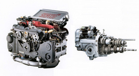 Subaru Impreza WRX STi (2001) - Motor und Getriebe