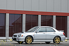 Subaru Impreza WRX STi (2001) - die stärkste Version ist u.a. an der Lufthutze und am Heckspoiler zu erkenen