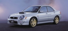 Subaru Impreza WRX STi (2001) - in Silbermétallic und ohne (!) Heckspoiler