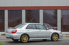 Subaru Impreza WRX STi (2001) - relativ kurze Überhänge, 252,5 cm Radstand