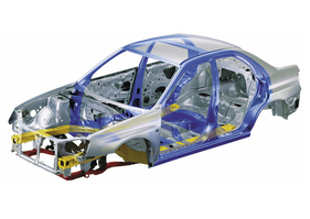 Subaru Impreza WRX STi (2004) - auf Sicherheit ausgelegte Karosserie