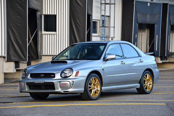 Subaru Impreza WRX STi 4WD (2001) - als Lot 45 angeboten an der Swiss Classic World Versteigerung der Oldtimer Galerie Toffen in Luzern am 3. Juni 2023